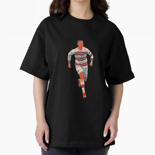 a gread celebration from the goat Oversized T-Shirt Share FIFA World Cup 2026 USA Canada Mexico Filled with Haaland and Mbappe, Argentina and Brazil Energy, Football Festival Excitement, Trophy Ambitions, Country Rivalries and Star Player Buzz;