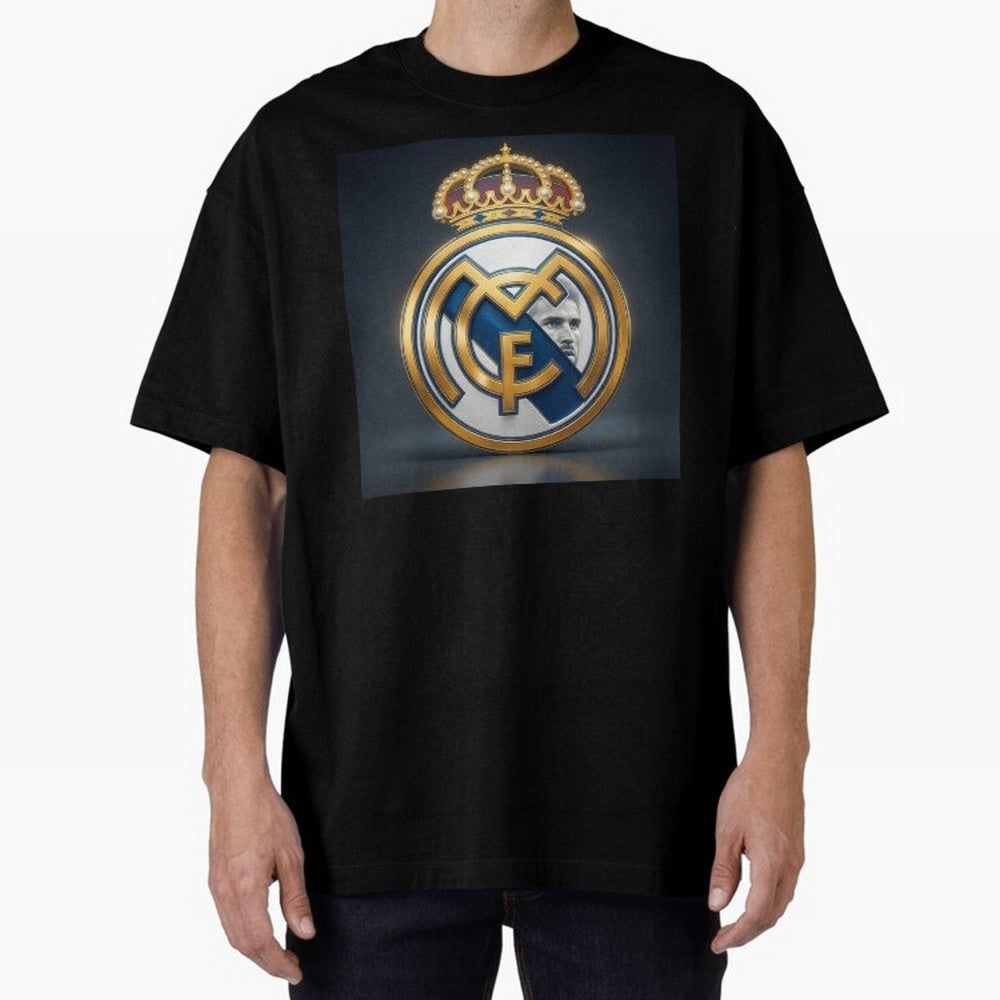 Figuras Madridistas Oversized T-Shirt Represent Football Lovers during FIFA World Cup 2026 USA Canada Mexico Spirit, Inspired by Argentina, France and Brazil, Neymar, Classic Soccer Heritage, Championship Pressure, Fan Loyalty and International