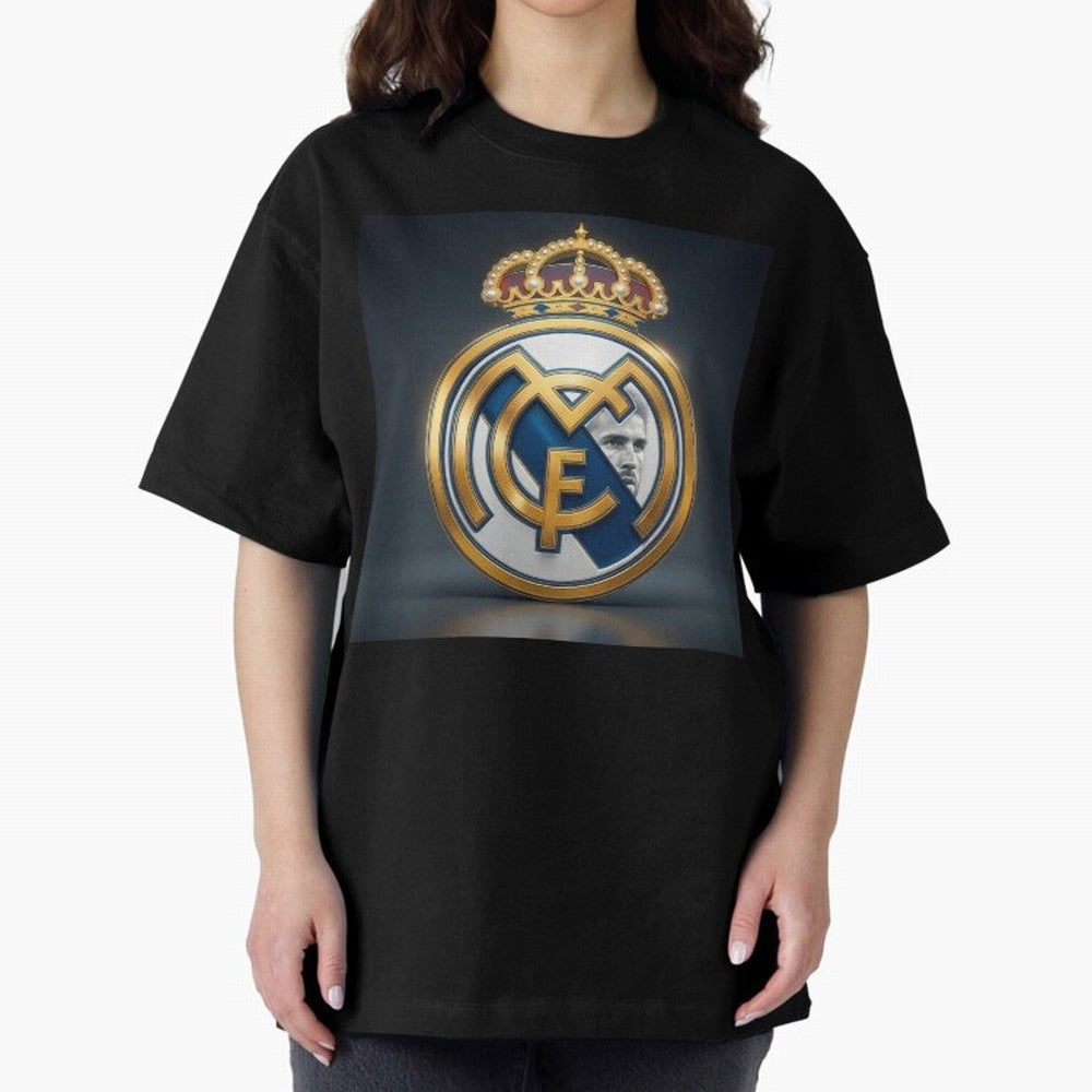 Figuras Madridistas Oversized T-Shirt Represent Football Lovers during FIFA World Cup 2026 USA Canada Mexico Spirit, Inspired by Argentina, France and Brazil, Neymar, Classic Soccer Heritage, Championship Pressure, Fan Loyalty and International