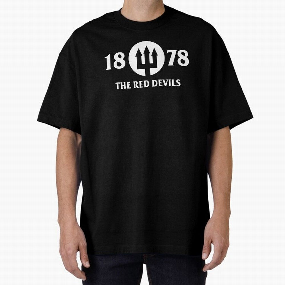 Manchester United The Red Devils Oversized T-Shirt Honor Champions and Dreams in Global Football Passion for FIFA World Cup 2026, Inspired by Cristiano Ronaldo, Haaland and CR7, Spain and Netherlands, Stadium Chants, National Pride, Trophy Dreams