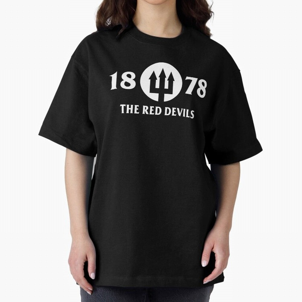 Manchester United The Red Devils Oversized T-Shirt Honor Champions and Dreams in Global Football Passion for FIFA World Cup 2026, Inspired by Cristiano Ronaldo, Haaland and CR7, Spain and Netherlands, Stadium Chants, National Pride, Trophy Dreams