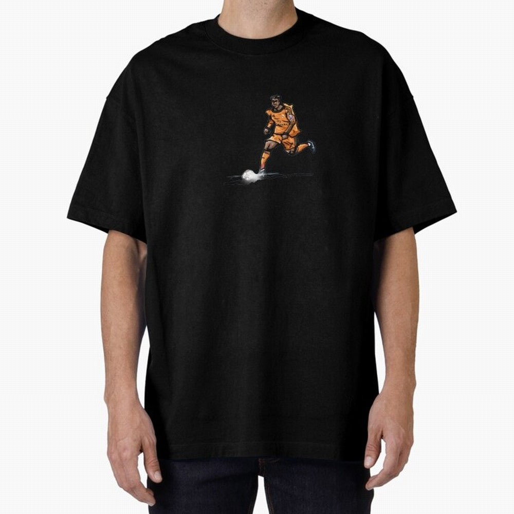 Cristiano Ronaldo Oversized T-Shirt Celebrate Fan Culture around Global Football Passion for FIFA World Cup 2026 USA Canada Mexico, Featuring Messi, Portugal, Spain and Germany, Football Passion, Legendary Performances, Festival Vibes and Supporter