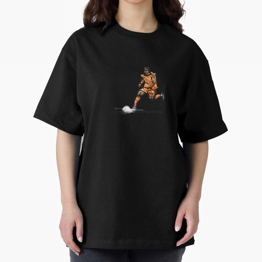 Cristiano Ronaldo Oversized T-Shirt Celebrate Fan Culture around Global Football Passion for FIFA World Cup 2026 USA Canada Mexico, Featuring Messi, Portugal, Spain and Germany, Football Passion, Legendary Performances, Festival Vibes and Supporter