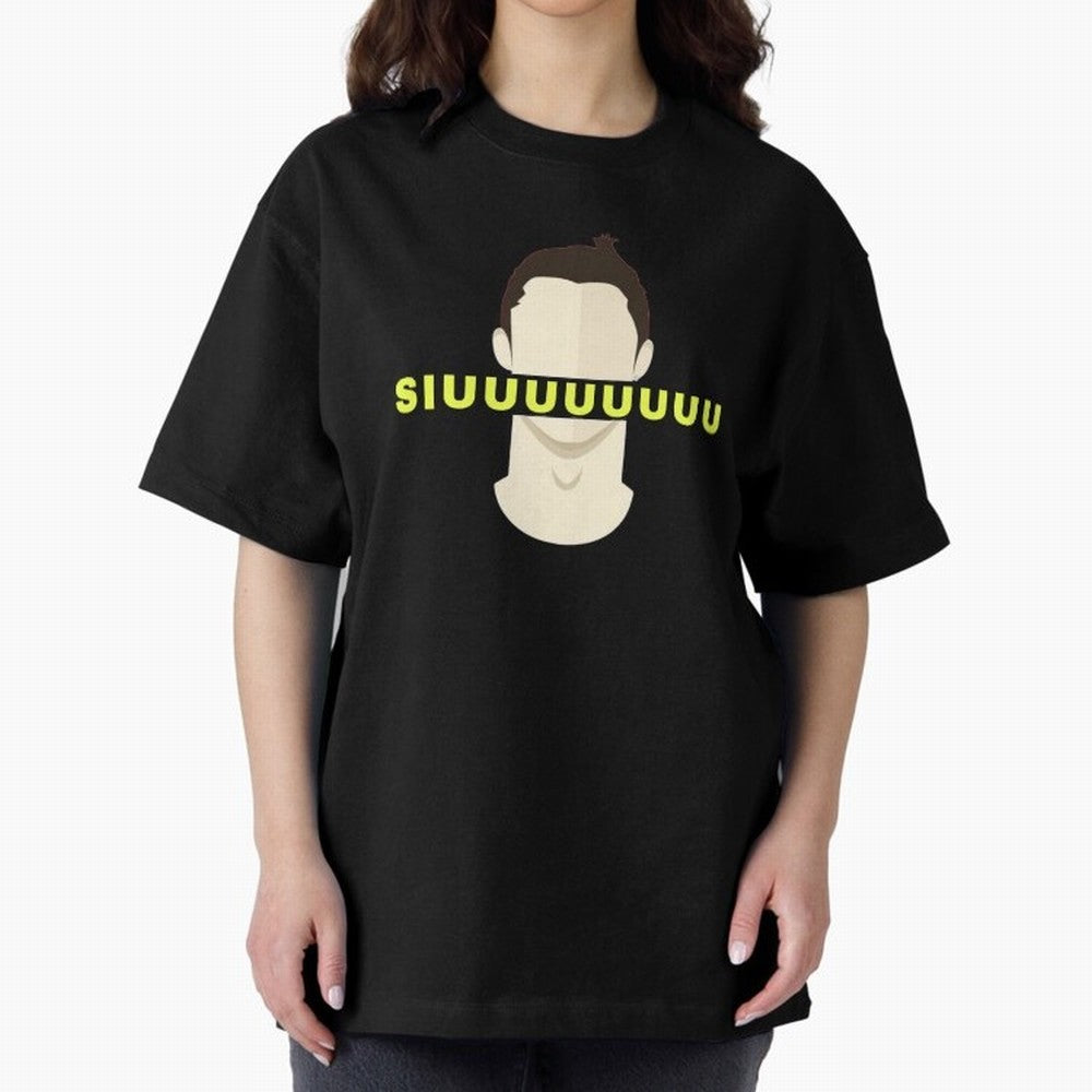 CR7 siuuu funny Oversized T-Shirt Turn Every Weekend Toward Global Football Passion for FIFA World Cup 2026, Made for Mbappe, Germany, Championship Spirit, Famous Goals, Roaring Crowds and International Football Unity; Ideal for Passionate Fans Who