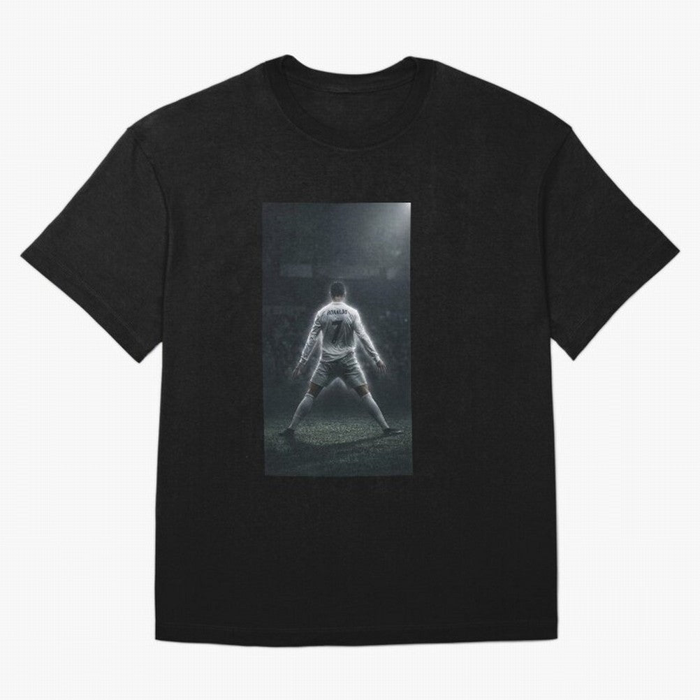 Cristiano Ronaldo Oversized T-Shirt Spotlight Match Day Hype around FIFA World Cup 2026, Neymar, Haaland and Cristiano Ronaldo, Germany, Classic Soccer Heritage, Championship Pressure, Fan Loyalty and International Pride; Built for Supporters