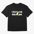 Cristiano Ronaldo Oversized T-Shirt Showcase the FIFA World Cup 2026 USA Canada Mexico Journey through CR7 and Messi Highlights, Germany Pride, Football Passion, Legendary Performances, Festival Vibes and Supporter Community; Created for Match Day