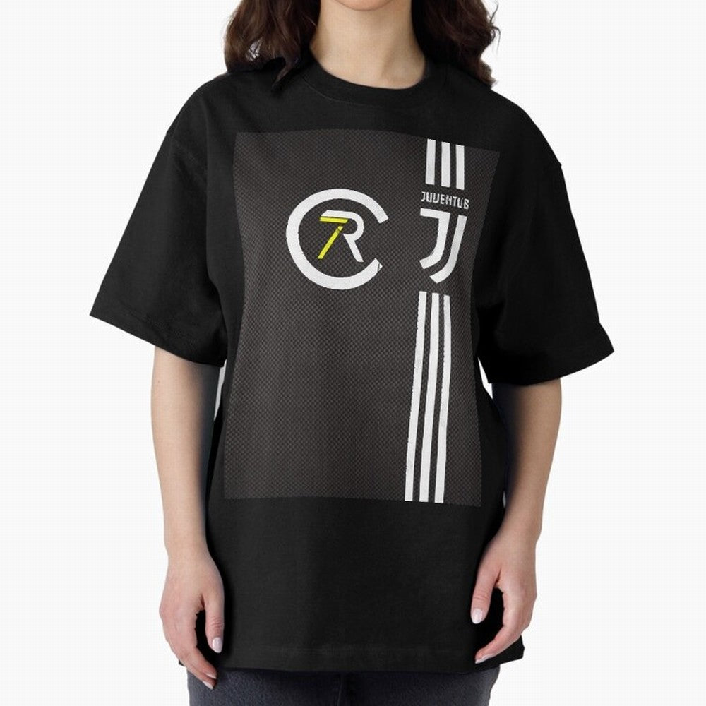 C. Ronaldo 7 Oversized T-Shirt Share the Excitement of Global Football Passion for FIFA World Cup 2026 Group Stage, Built around Messi and Cristiano Ronaldo, France and Portugal, Vintage Soccer Flavor, Modern Football Stars, National Flags and