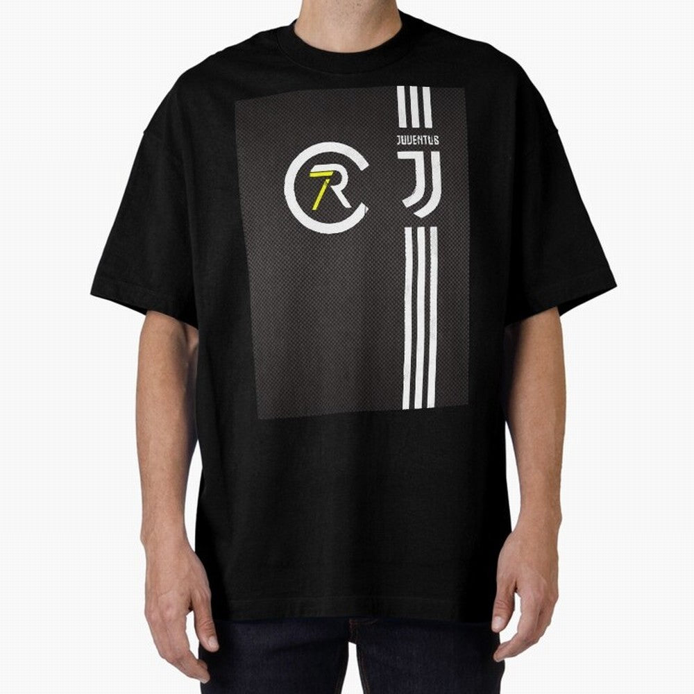 C. Ronaldo 7 Oversized T-Shirt Share the Excitement of Global Football Passion for FIFA World Cup 2026 Group Stage, Built around Messi and Cristiano Ronaldo, France and Portugal, Vintage Soccer Flavor, Modern Football Stars, National Flags and