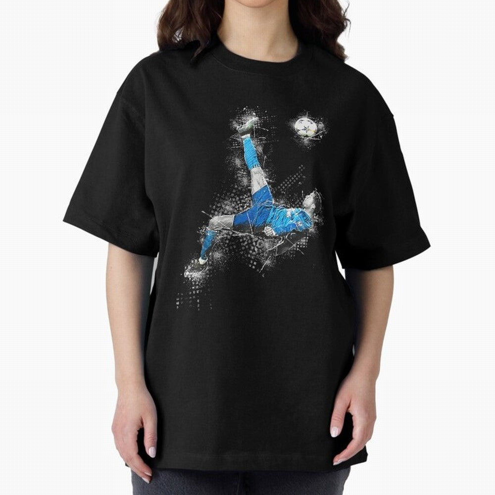Cristiano Ronaldo Oversized T-Shirt Show Fan Pride Across the FIFA World Cup 2026 Journey through Cristiano Ronaldo Highlights, Spain Pride, Retro Football Energy, Iconic Rivalries, Trophy Chase Drama and Stadium Atmosphere; Built for Supporters
