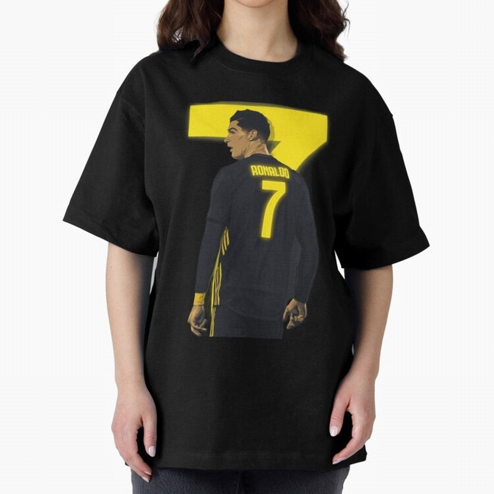 CR7 cristiano ronaldo logo Oversized T-Shirt Keep the Legacy of FIFA World Cup 2026 for Fans of Neymar, Haaland and Cristiano Ronaldo and England, Bringing Football Passion, Legendary Performances, Festival Vibes and Supporter Community; Perfect