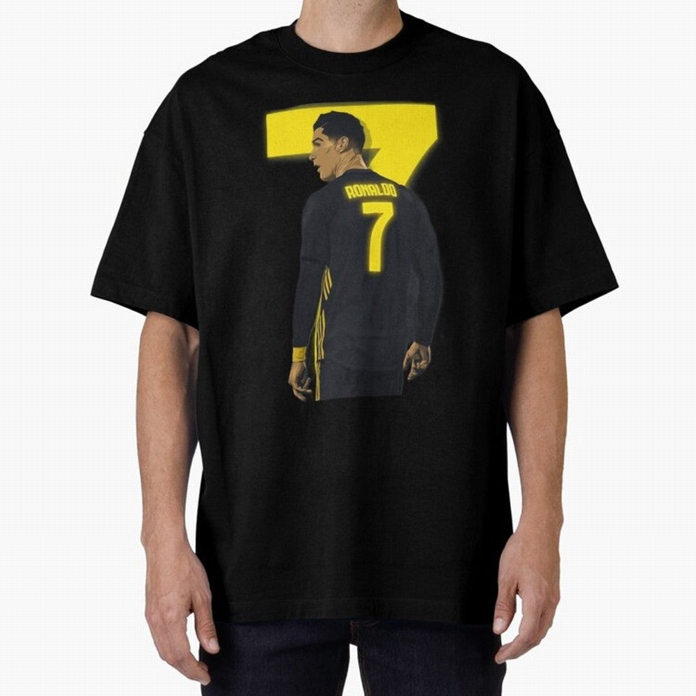 CR7 cristiano ronaldo logo Oversized T-Shirt Keep the Legacy of FIFA World Cup 2026 for Fans of Neymar, Haaland and Cristiano Ronaldo and England, Bringing Football Passion, Legendary Performances, Festival Vibes and Supporter Community; Perfect