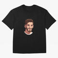 Cristiano Ronaldo Vetor Art Graphics Design Oversized T-Shirt Feel the Trophy Chase of FIFA World Cup 2026 Spirit, Built around Portugal, Spain and Germany, Messi, Neymar and Mbappe, Stadium Memories, Football Loyalty, International Chants and