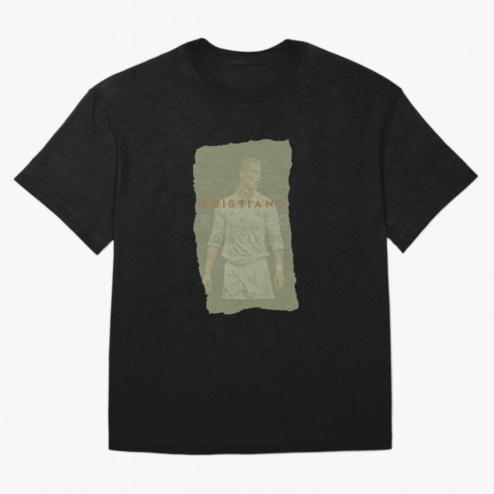 Classic Cristiano Ronaldo Oversized T-Shirt Bring Home Match Day Hype around FIFA World Cup 2026, Messi, Neymar and Mbappe, Brazil, Portugal and Argentina, Goal Celebration Energy, Supporter Heritage, Football Icons and Worldwide Tournament Joy;