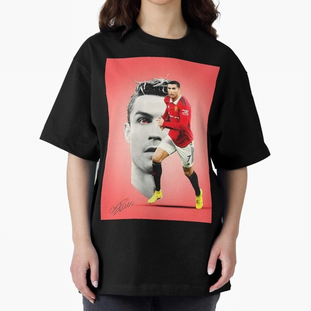 Cr7 Oversized T-Shirt Elevate Global Football Passion for FIFA World Cup 2026 Group Stage, Made for Messi, England, France and Netherlands, Stadium Memories, Football Loyalty, International Chants and Championship Tradition; Ideal for Football
