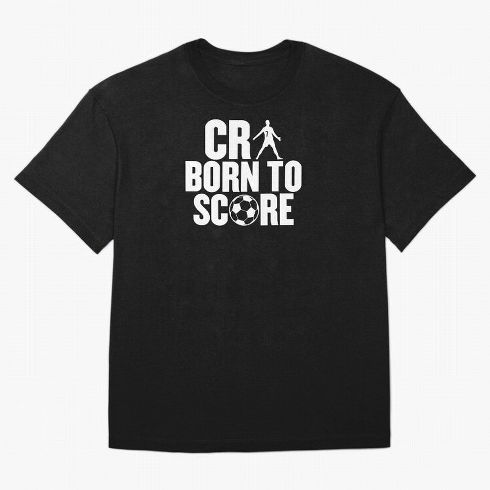Cr7 Born To Score Oversized T-Shirt Enjoy the Biggest Football Party of FIFA World Cup 2026 Group Stage Featuring Messi, Neymar and Mbappe, England, France and Netherlands Energy, Match Day Excitement, Supporter Culture, Golden Goals and Global