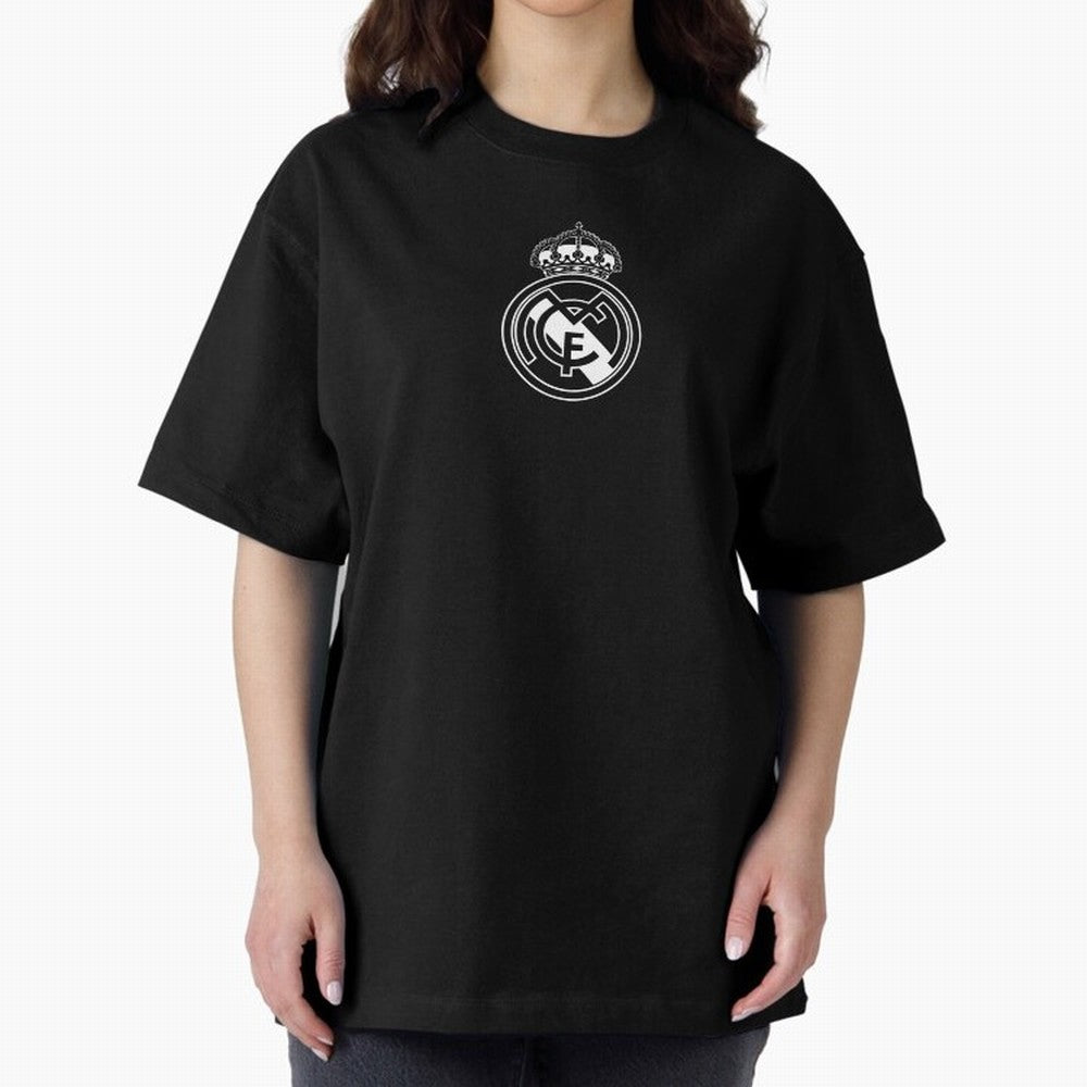 RE-AL-MAD-RID- Logo FC Merchandise Oversized T-Shirt Support the Legends of FIFA World Cup 2026 with Messi, Neymar and Mbappe, Netherlands Energy, Stadium Chants, National Pride, Trophy Dreams and Unforgettable Football Memories; Made for Die Hard