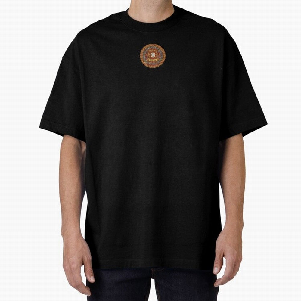 Portugal ¡ª The Navigators¡¯ Crimson Cross Oversized T-Shirt Live for the Drama of Global Football Passion for FIFA World Cup 2026 Group Stage, Featuring Haaland and Mbappe, England, Football Passion, Legendary Performances, Festival Vibes and