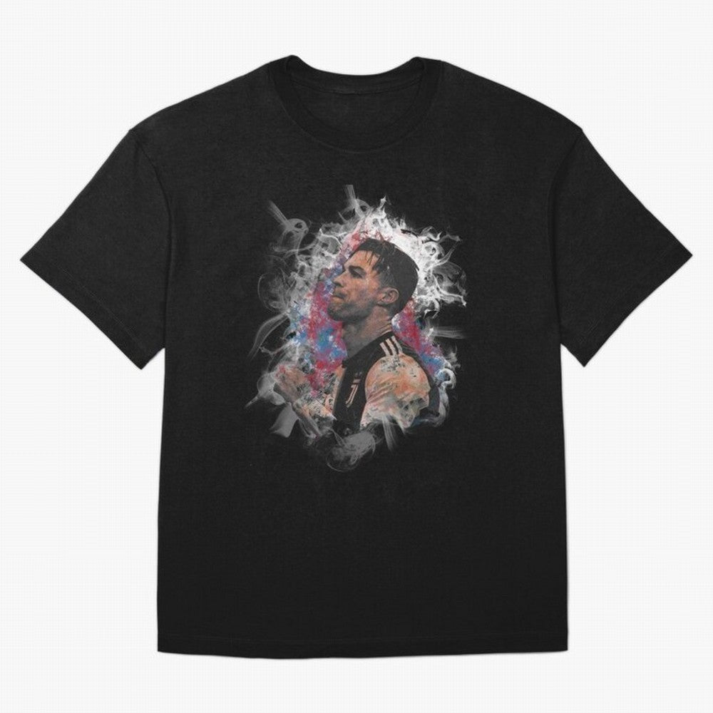 Cristiano Ronaldo pop art painting of ronaldo Oversized T-Shirt Bring a Vintage Feel to the FIFA World Cup 2026 Journey through Neymar, Haaland and Cristiano Ronaldo Highlights, Portugal, Spain and Germany Pride, Fan Favorite Moments, National Team