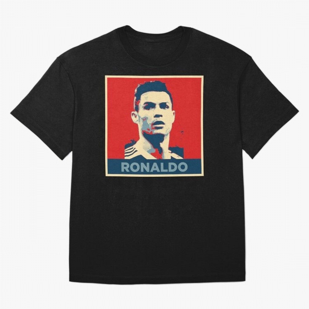 Cristiano Ronaldo Obama Style Oversized T-Shirt Bring a Vintage Feel to FIFA World Cup 2026 Group Stage Spirit, Made for France and Portugal, Cristiano Ronaldo, Stadium Memories, Football Loyalty, International Chants and Championship Tradition;