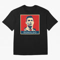 Cristiano Ronaldo Obama Style Oversized T-Shirt Bring a Vintage Feel to FIFA World Cup 2026 Group Stage Spirit, Made for France and Portugal, Cristiano Ronaldo, Stadium Memories, Football Loyalty, International Chants and Championship Tradition;