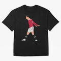 Cristiano Ronaldo Celebration Oversized T-Shirt Bring Trophy Dreams to the FIFA World Cup 2026 USA Canada Mexico Journey through Haaland Highlights, Portugal Pride, Stadium Memories, Football Loyalty, International Chants and Championship