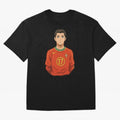 Ronaldo Oversized T-Shirt Celebrate Fan Culture around Global Football Passion for FIFA World Cup 2026 USA Canada Mexico, Filled with Mbappe, Argentina and Brazil, Fan Favorite Moments, National Team Passion, Big Match Drama and Soccer History;