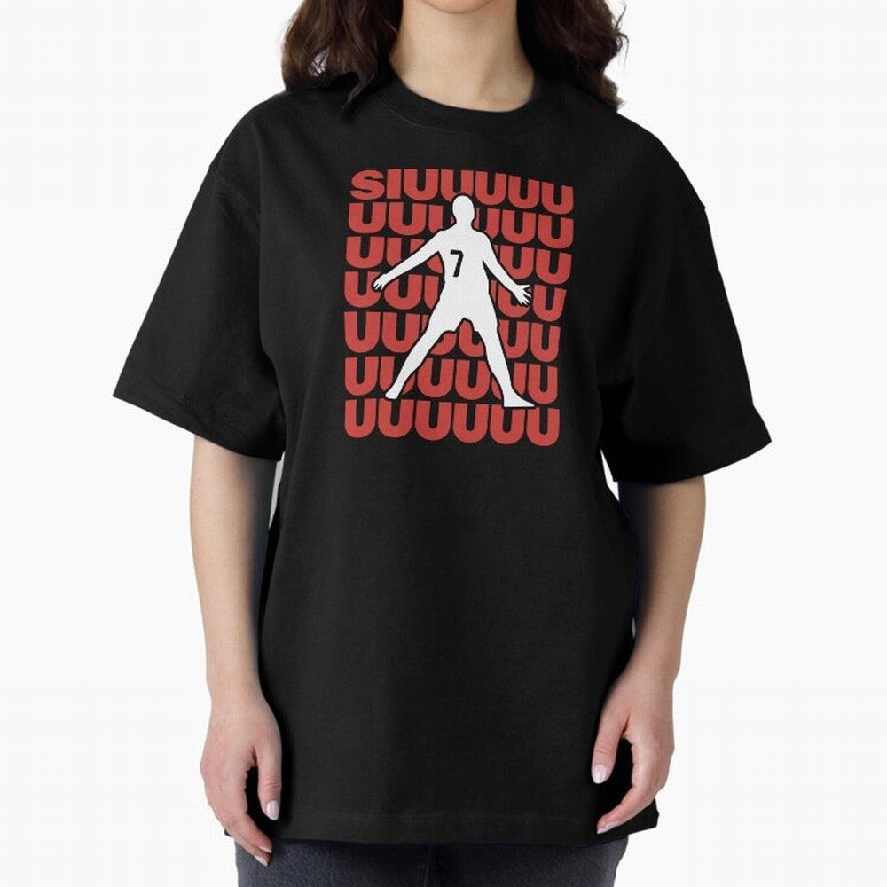 SIUUUUUU! Ronaldo Oversized T-Shirt Bring Match Day Fire to the FIFA World Cup 2026 Journey through Cristiano Ronaldo, Haaland and CR7 Highlights, Portugal Pride, Stadium Chants, National Pride, Trophy Dreams and Unforgettable Football Memories;