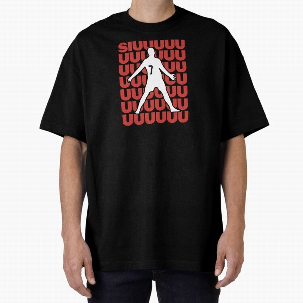 SIUUUUUU! Ronaldo Oversized T-Shirt Bring Match Day Fire to the FIFA World Cup 2026 Journey through Cristiano Ronaldo, Haaland and CR7 Highlights, Portugal Pride, Stadium Chants, National Pride, Trophy Dreams and Unforgettable Football Memories;