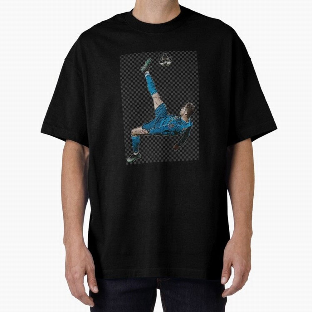 cristiano ronaldo Oversized T-Shirt Celebrate Every Goal in FIFA World Cup 2026 USA Canada Mexico Spirit, Filled with Spain, Messi, Neymar and Mbappe, Tournament Hype, Historic Matchups, Family Viewing Parties and Global Sports Pride; Ideal for