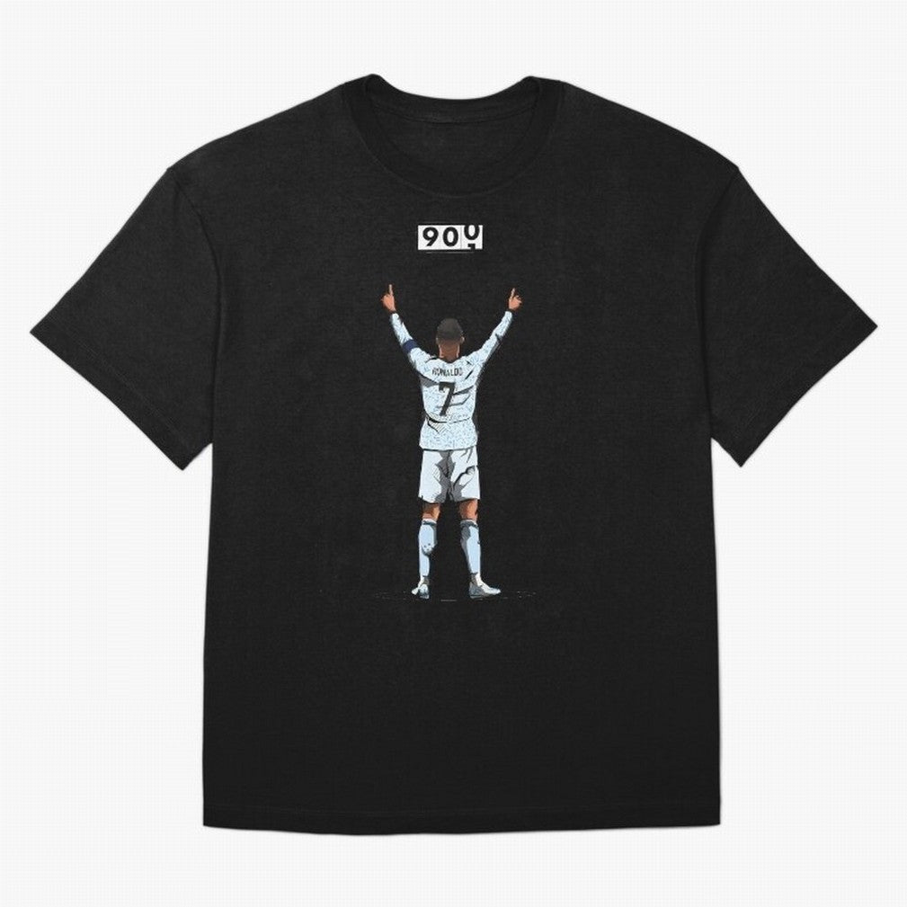 Ronaldo 900 Goals Celebration Iconic Football Design Oversized T-Shirt Celebrate the FIFA World Cup 2026 Group Stage Journey through Haaland Highlights, France Pride, Game Day Rituals, Football Legends, Country Pride and the Road to the Final;