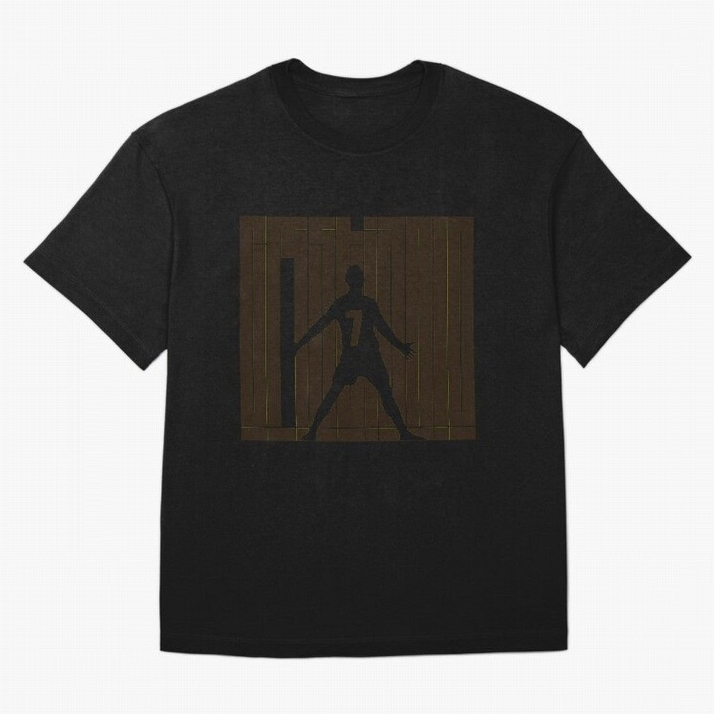 CR7 Ronaldo Oversized T-Shirt Follow the Final Road of FIFA World Cup 2026 USA Canada Mexico Spirit, Driven by Spain, Messi, Worldwide Fan Energy, Dramatic Goals, Stadium Lights and Championship Celebrations; Made for Die Hard Supporters, Soccer