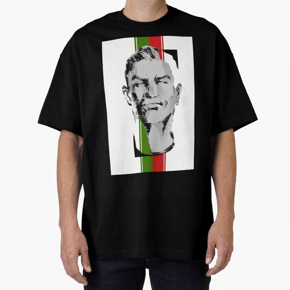 Cristiano Oversized T-Shirt Showcase FIFA World Cup 2026 USA Canada Mexico Spirit, Capturing Portugal, Spain and Germany, Neymar, Vintage Soccer Flavor, Modern Football Stars, National Flags and Final Night Emotion; Built for Supporters Chasing