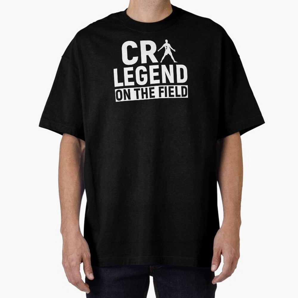 Cr7 Legend On The Field Oversized T-Shirt Wear the Spirit of Global Football Passion for FIFA World Cup 2026, Made for Neymar, Portugal, Worldwide Fan Energy, Dramatic Goals, Stadium Lights and Championship Celebrations; Built for Supporters