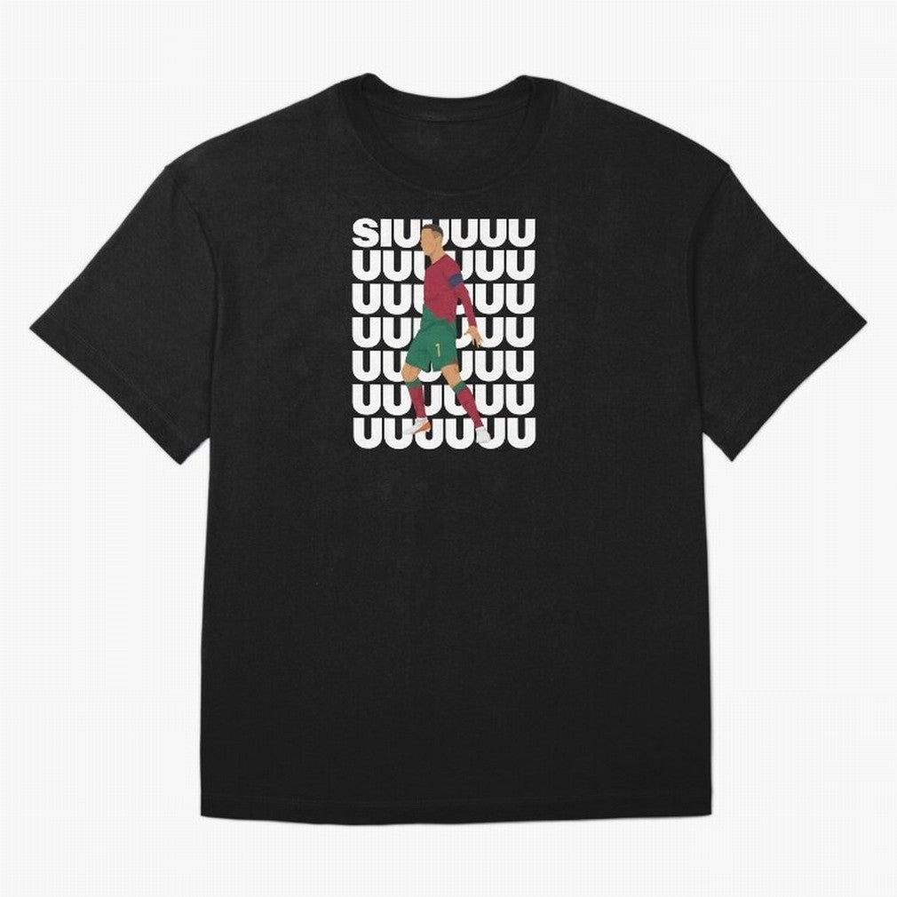 SIUUUUUU! Ronaldo Oversized T-Shirt Honor Football Greatness during Match Day Hype around FIFA World Cup 2026 Group Stage, Cristiano Ronaldo, Haaland and CR7, Argentina, France and Brazil, Sports Nostalgia, International Competition, Famous Players
