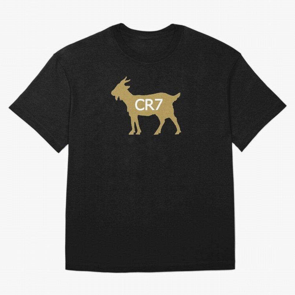 CR7 GOAT Gold B Oversized T-Shirt Bring Legendary Rivalry Energy to Match Day Hype around FIFA World Cup 2026 USA Canada Mexico, Messi and Cristiano Ronaldo, Netherlands, Tournament Hype, Historic Matchups, Family Viewing Parties and Global Sports
