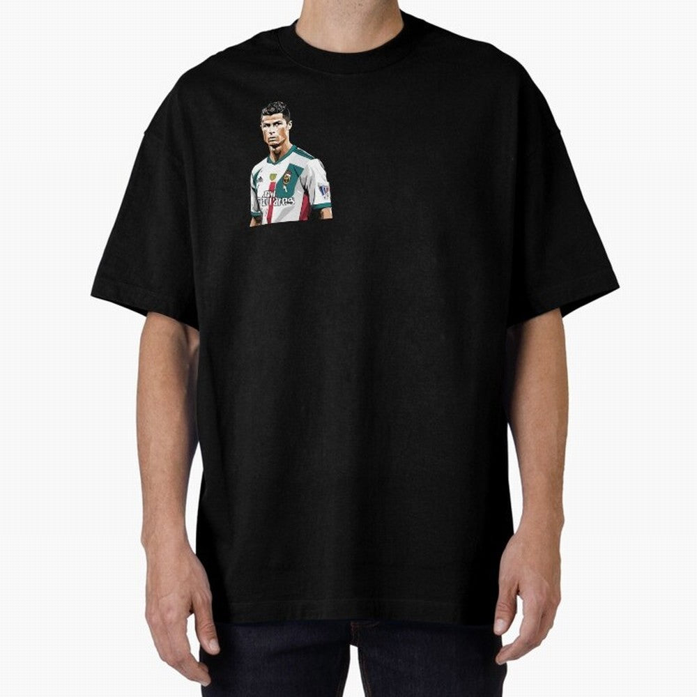 Cristiano Ronaldo Oversized T-Shirt Bring Trophy Dreams to Match Day Hype around FIFA World Cup 2026 USA Canada Mexico, Cristiano Ronaldo, Argentina, Supporter Pride, Iconic Celebrations, Legendary Names and Global Match Day Energy; Made for