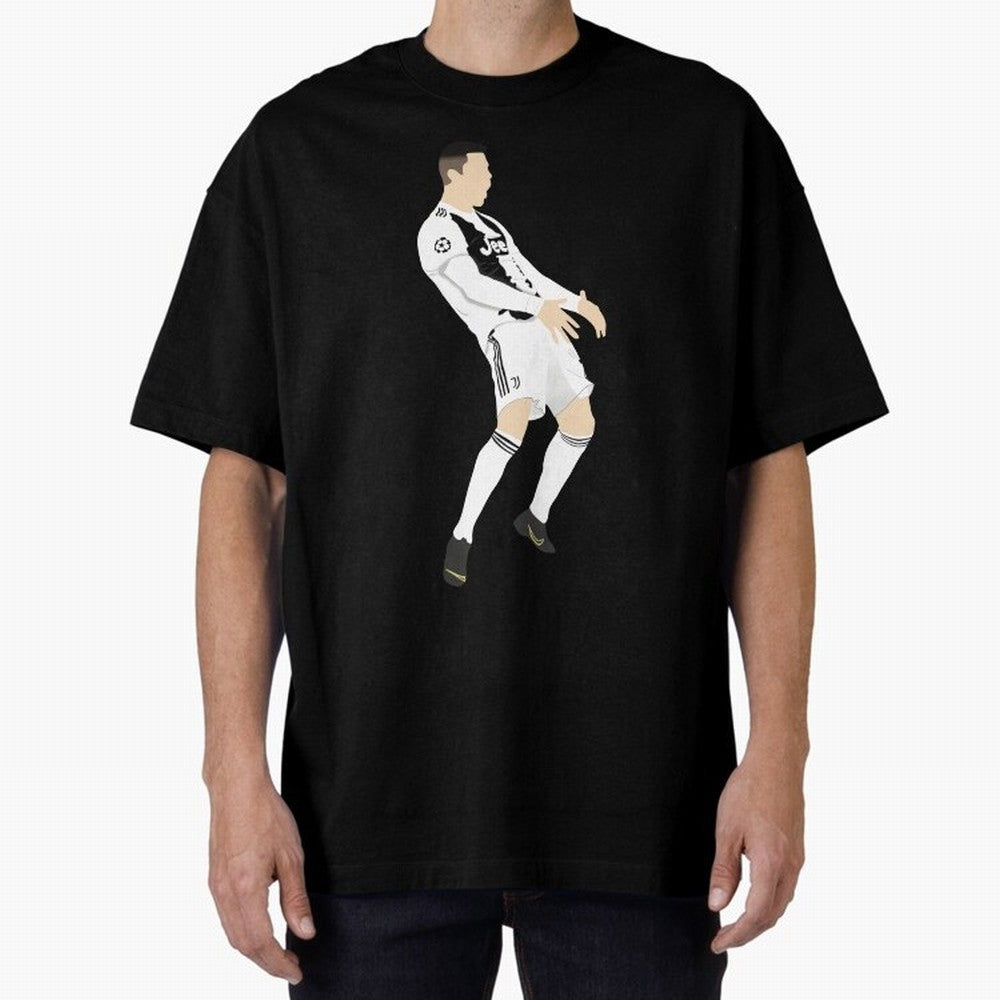 Cristiano Ronaldo Vs Atltico Oversized T-Shirt Bring Bold Fan Energy to FIFA World Cup 2026 USA Canada Mexico for Fans of CR7 and Netherlands, Bringing Supporter Pride, Iconic Celebrations, Legendary Names and Global Match Day Energy; Ideal for