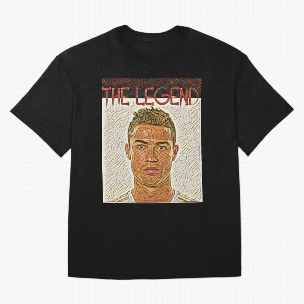 Cristiano Ronaldo Oversized T-Shirt Join the Global Buzz around FIFA World Cup 2026 with Messi and Cristiano Ronaldo, Spain Energy, Sports Nostalgia, International Competition, Famous Players and Unforgettable Victories; Built for Supporters