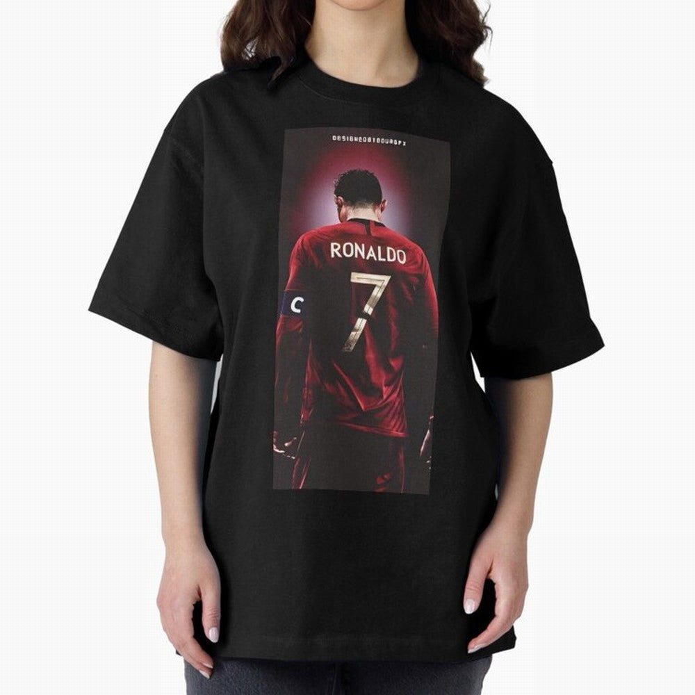 Cristiano Ronaldo Oversized T-Shirt Bring World Football Passion into FIFA World Cup 2026 USA Canada Mexico Spirit, Driven by Argentina, Mbappe and Neymar, Soccer Culture, Superstar Moments, National Team Dreams and Competitive Fire; Made for
