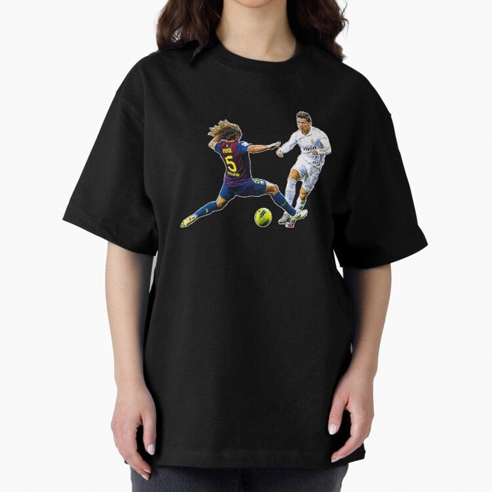 Ronaldo Oversized T-Shirt Remember Iconic Moments from FIFA World Cup 2026 for Fans of Mbappe and Neymar and Spain and Netherlands, Bringing Supporter Pride, Iconic Celebrations, Legendary Names and Global Match Day Energy; Created for Match Day