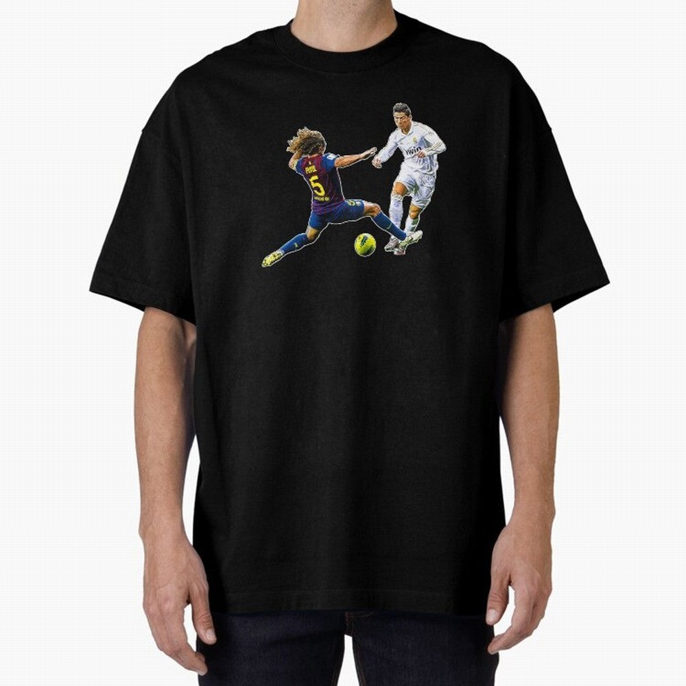 Ronaldo Oversized T-Shirt Remember Iconic Moments from FIFA World Cup 2026 for Fans of Mbappe and Neymar and Spain and Netherlands, Bringing Supporter Pride, Iconic Celebrations, Legendary Names and Global Match Day Energy; Created for Match Day