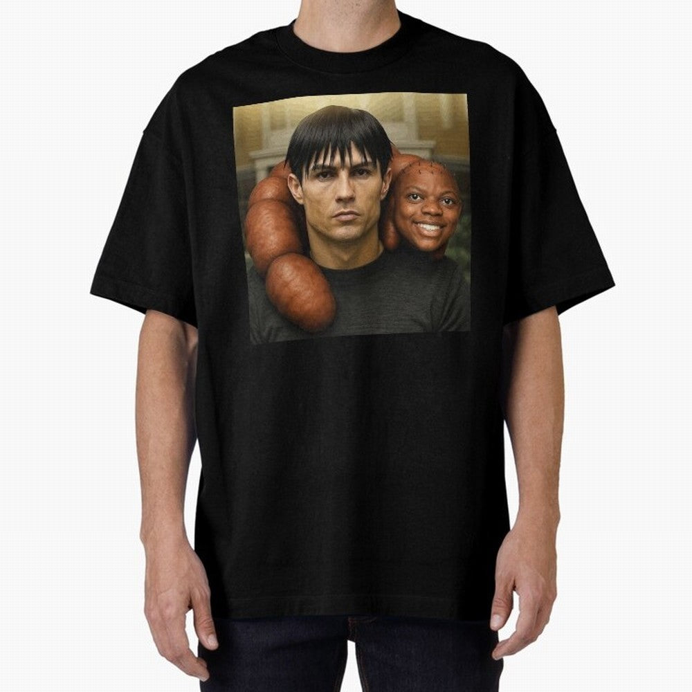 Ronaldo and Speed Oversized T-Shirt Follow Every Goal of Match Day Hype around FIFA World Cup 2026 Group Stage, Haaland and Mbappe, Brazil, Portugal and Argentina, Tournament Hype, Historic Matchups, Family Viewing Parties and Global Sports Pride;