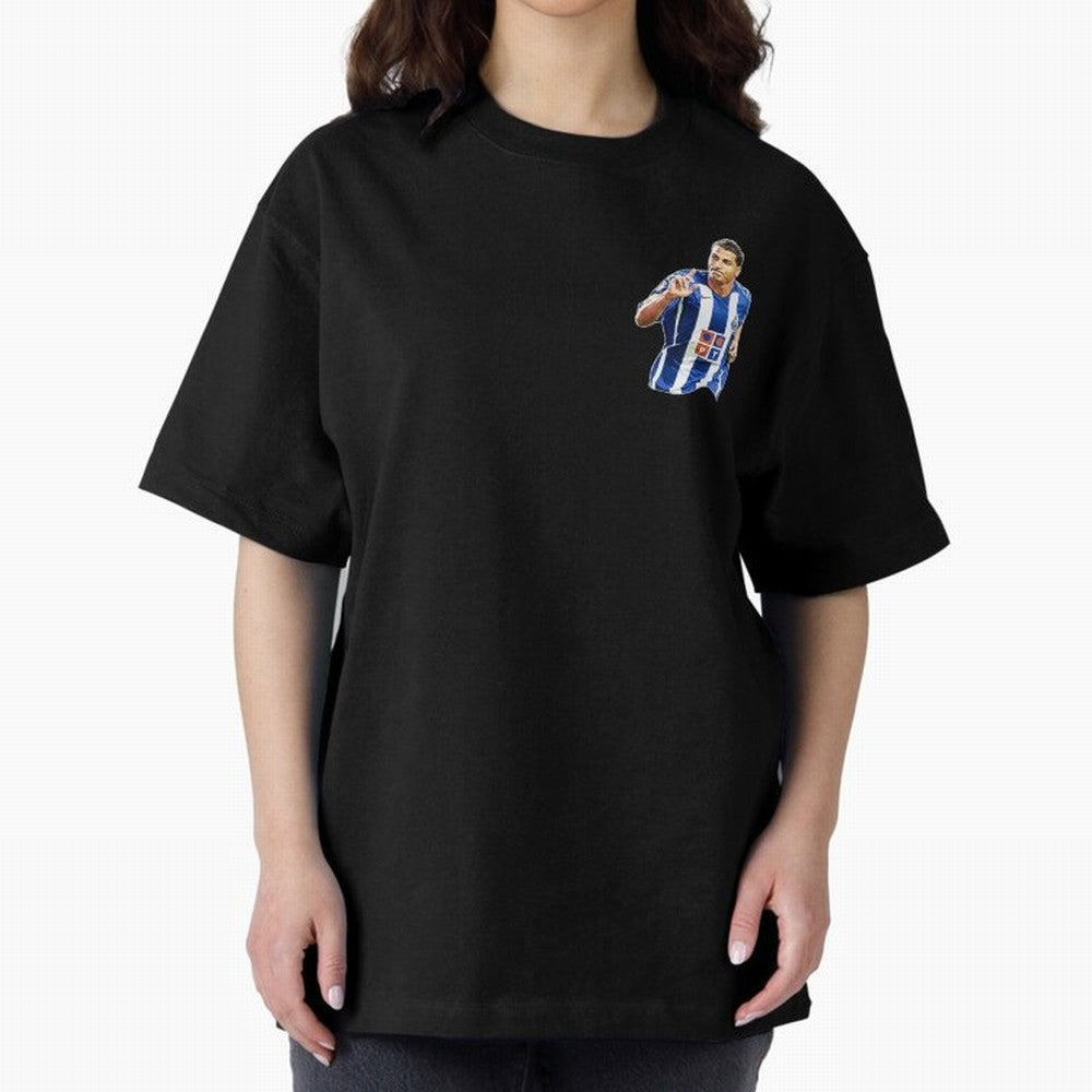 Quaresma Oversized T-Shirt Honor Football Greatness during FIFA World Cup 2026 for Fans of Messi, Neymar and Mbappe and Netherlands, Bringing Classic Soccer Heritage, Championship Pressure, Fan Loyalty and International Pride; Made for Collectors
