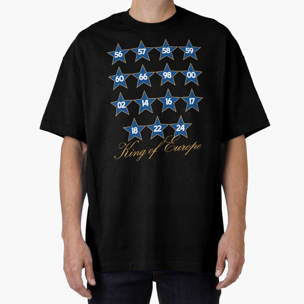 Real Madrid European Cups Oversized T-Shirt Follow the Final Road of the FIFA World Cup 2026 USA Canada Mexico Journey through Messi, Neymar and Mbappe Highlights, Portugal Pride, Football History, Final Match Energy, Crowd Noise and Once in a