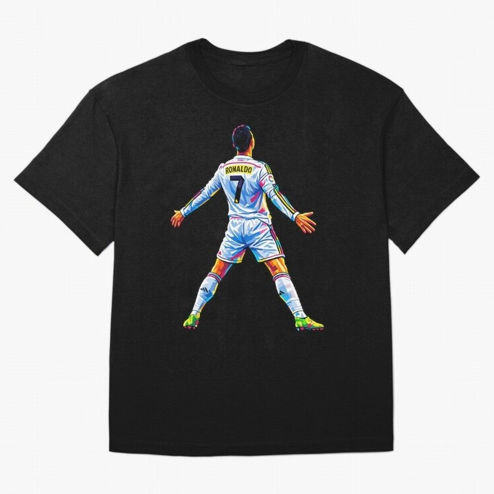 The GOAT Ronaldo Oversized T-Shirt Bring a Vintage Feel to FIFA World Cup 2026 for Fans of Cristiano Ronaldo, Haaland and CR7 and France, Bringing Stadium Chants, National Pride, Trophy Dreams and Unforgettable Football Memories; Built for