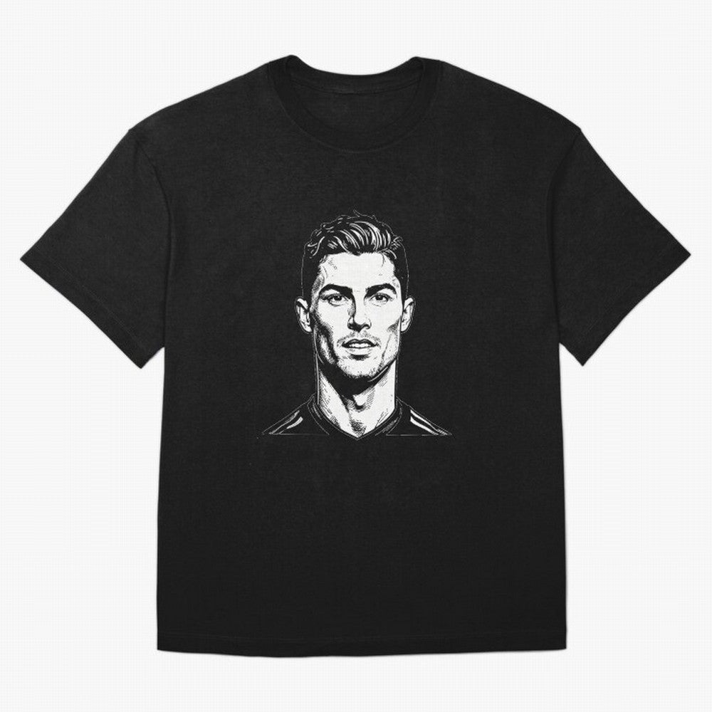 Cristiano Ronaldo Oversized T-Shirt Upgrade Global Football Passion for FIFA World Cup 2026 USA Canada Mexico, Highlighting Cristiano Ronaldo, Haaland and CR7, England, France and Netherlands, Supporter Pride, Iconic Celebrations, Legendary Names