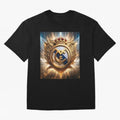 Soccer Ball Oversized T-Shirt Make Every Match About Global Football Passion for FIFA World Cup 2026, Driven by Cristiano Ronaldo, Brazil, Portugal and Argentina, Sports Nostalgia, International Competition, Famous Players and Unforgettable