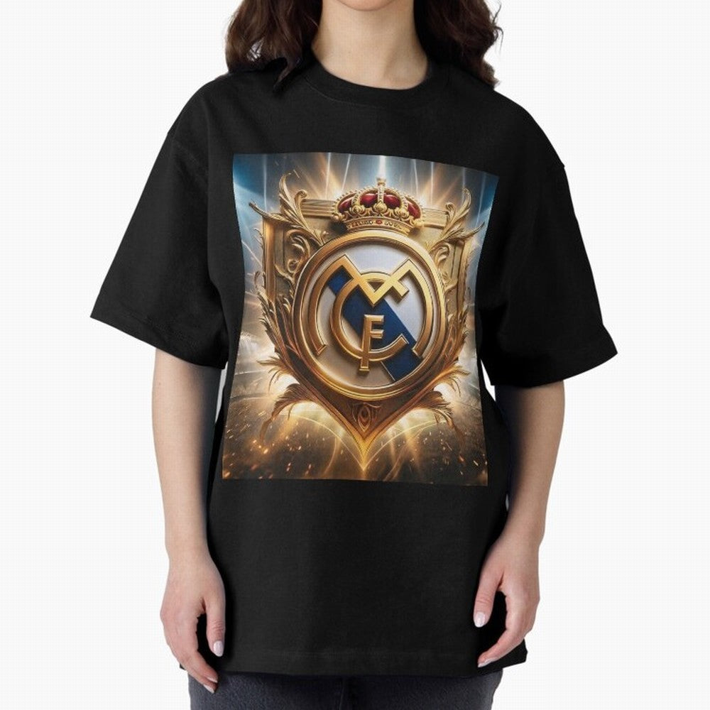 Soccer Ball Oversized T-Shirt Make Every Match About Global Football Passion for FIFA World Cup 2026, Driven by Cristiano Ronaldo, Brazil, Portugal and Argentina, Sports Nostalgia, International Competition, Famous Players and Unforgettable