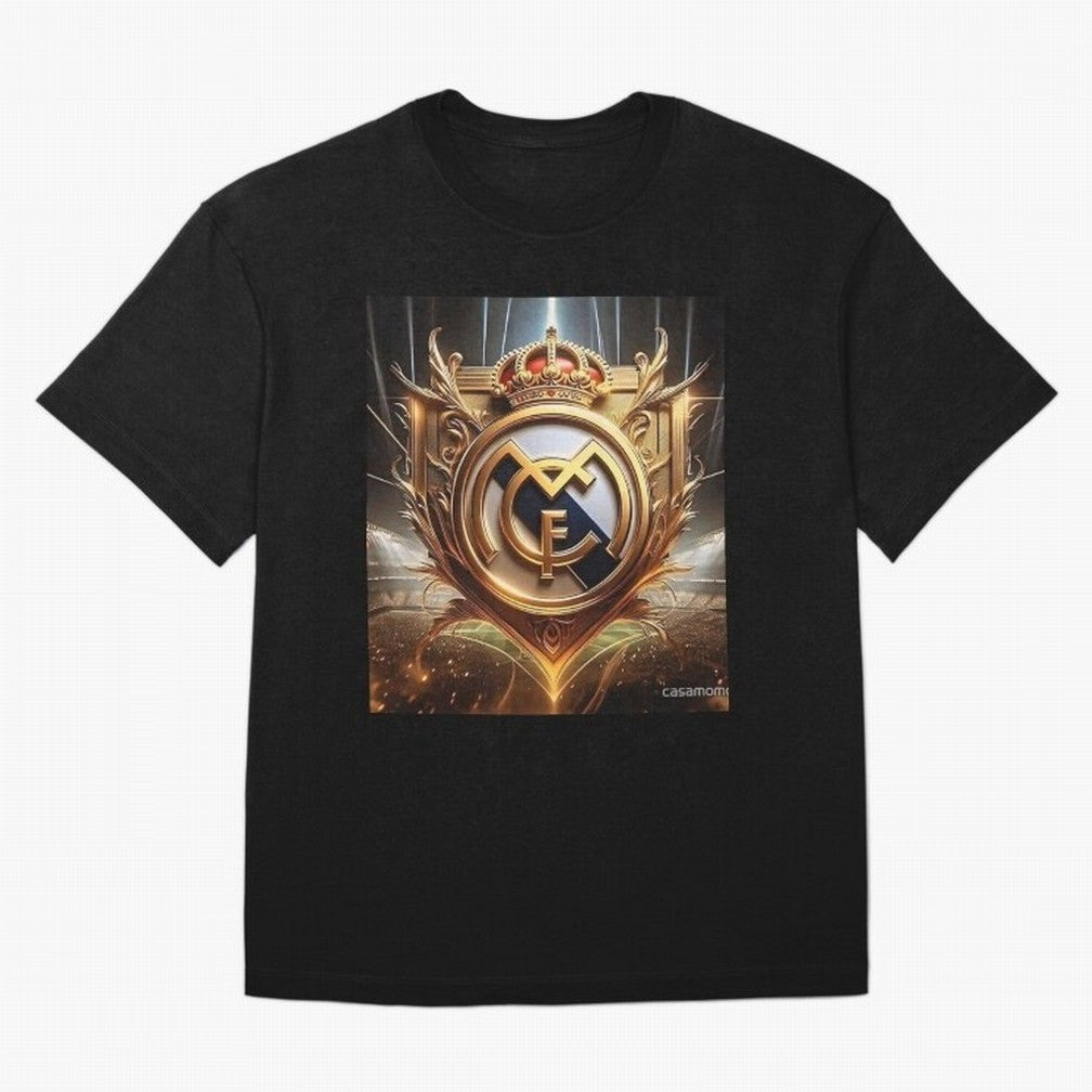 Galaxy of Real Madrid Oversized T-Shirt Feel the Trophy Chase of the FIFA World Cup 2026 Journey through Haaland Highlights, Brazil Pride, Football Passion, Legendary Performances, Festival Vibes and Supporter Community; Ideal for Football Dads,
