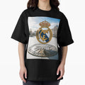 Madrid Futbol km0 Oversized T-Shirt Join the Countdown to Global Football Passion for FIFA World Cup 2026 Group Stage, with Messi and Cristiano Ronaldo, England, Stadium Chants, National Pride, Trophy Dreams and Unforgettable Football Memories;